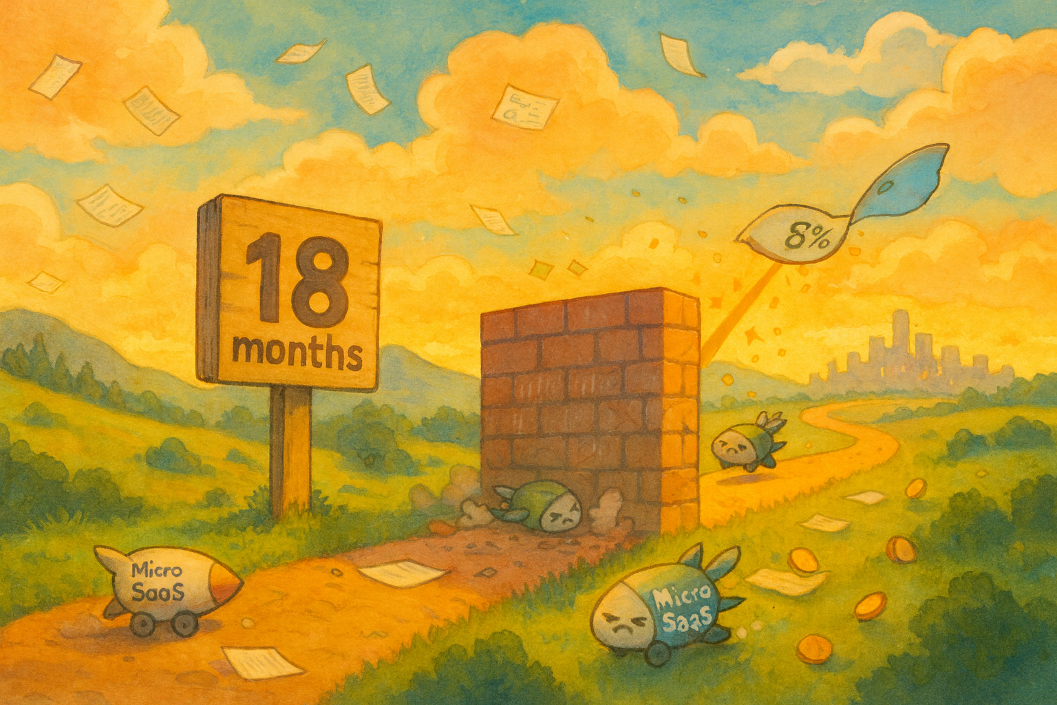 92% of Micro SaaS Fail Within 18 Months [2025 Survival Data]