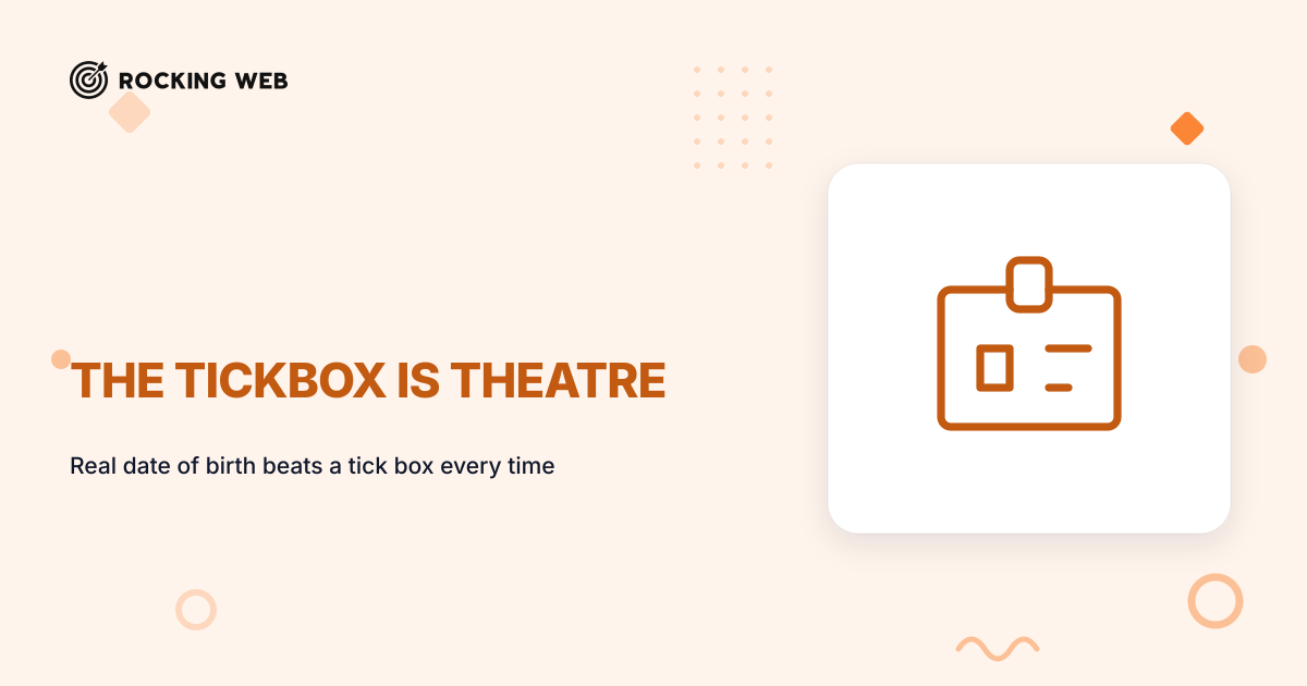Age Gating a Cosmetic Booking Flow: What Works and What Is Theatre