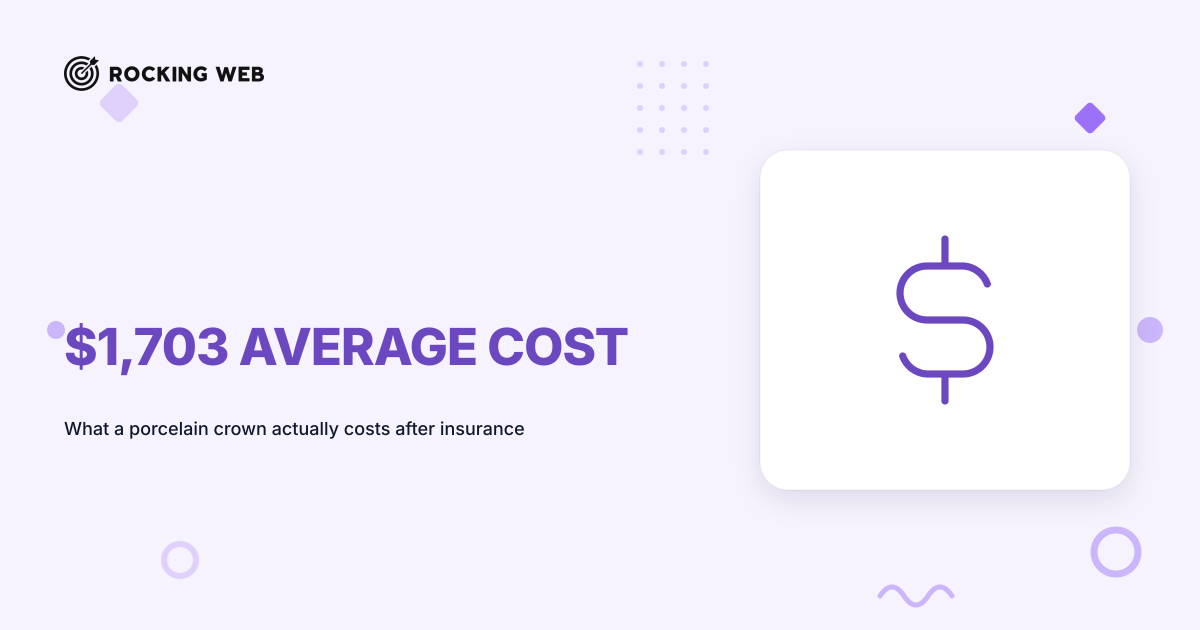 $1,703 Average: The Real Cost of a Dental Crown in Australia