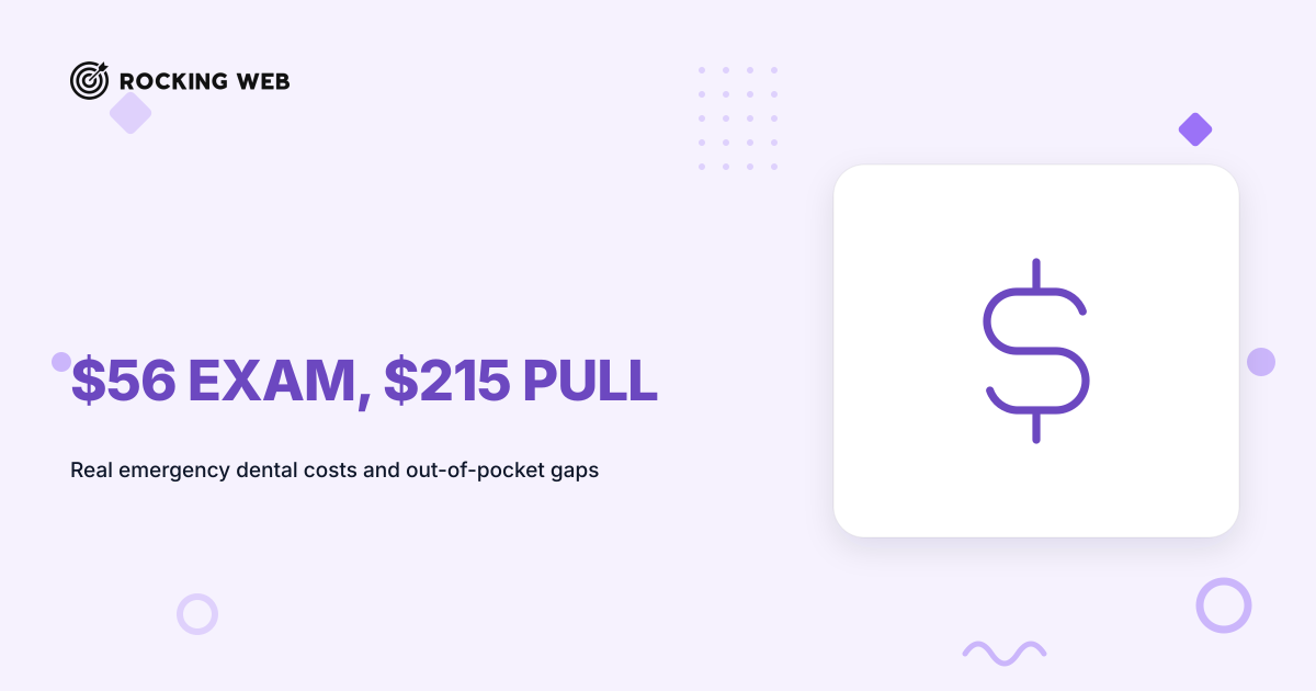 Emergency Dentist Cost Australia: $56 Exam, $215 Extraction