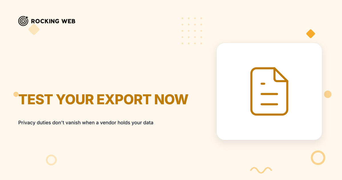 Getting Patient Data Out of a Booking Platform Before You Switch