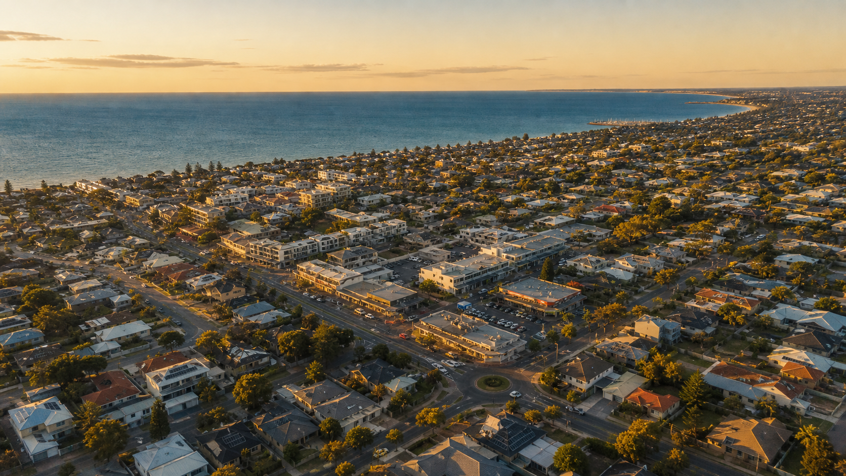 Aerial view of Rockingham, WA — RockingWeb SEO service area