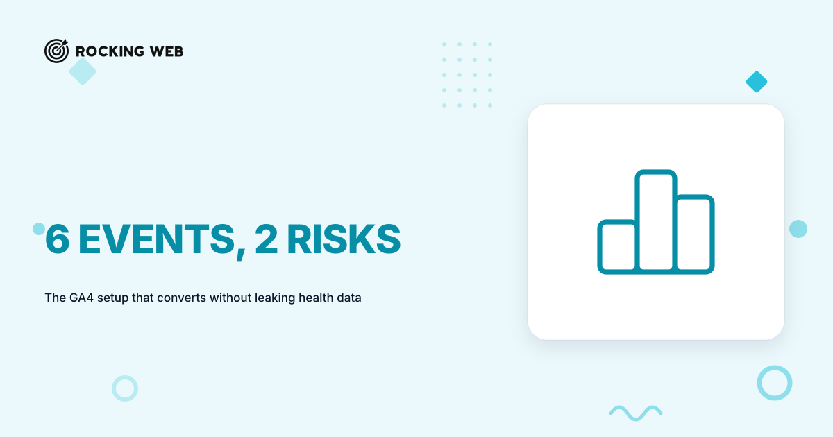 6 GA4 Events Every Clinic Site Needs (2 Create Risk)